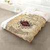 The Marauder's Map Throw Flannel Throw Blanket: Soft Kid-Friendly Warm Anti-Static All Season Washable Couch Bed Home