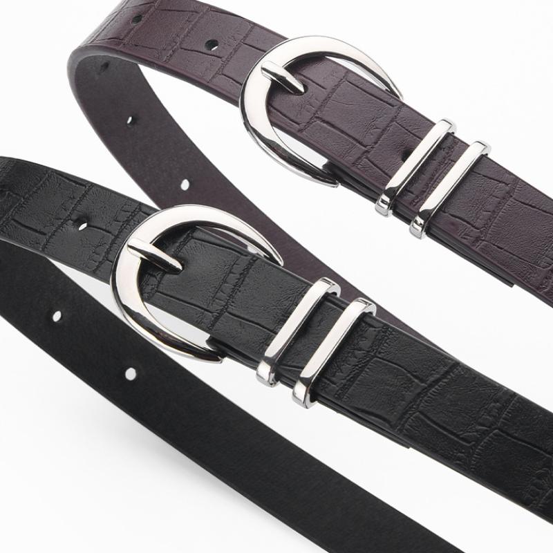 Bohemian Style Belt Simple Jeans Belt For Women Trendy Casual Belt Thin Waistband Unique Pants Waist Belts Gifts