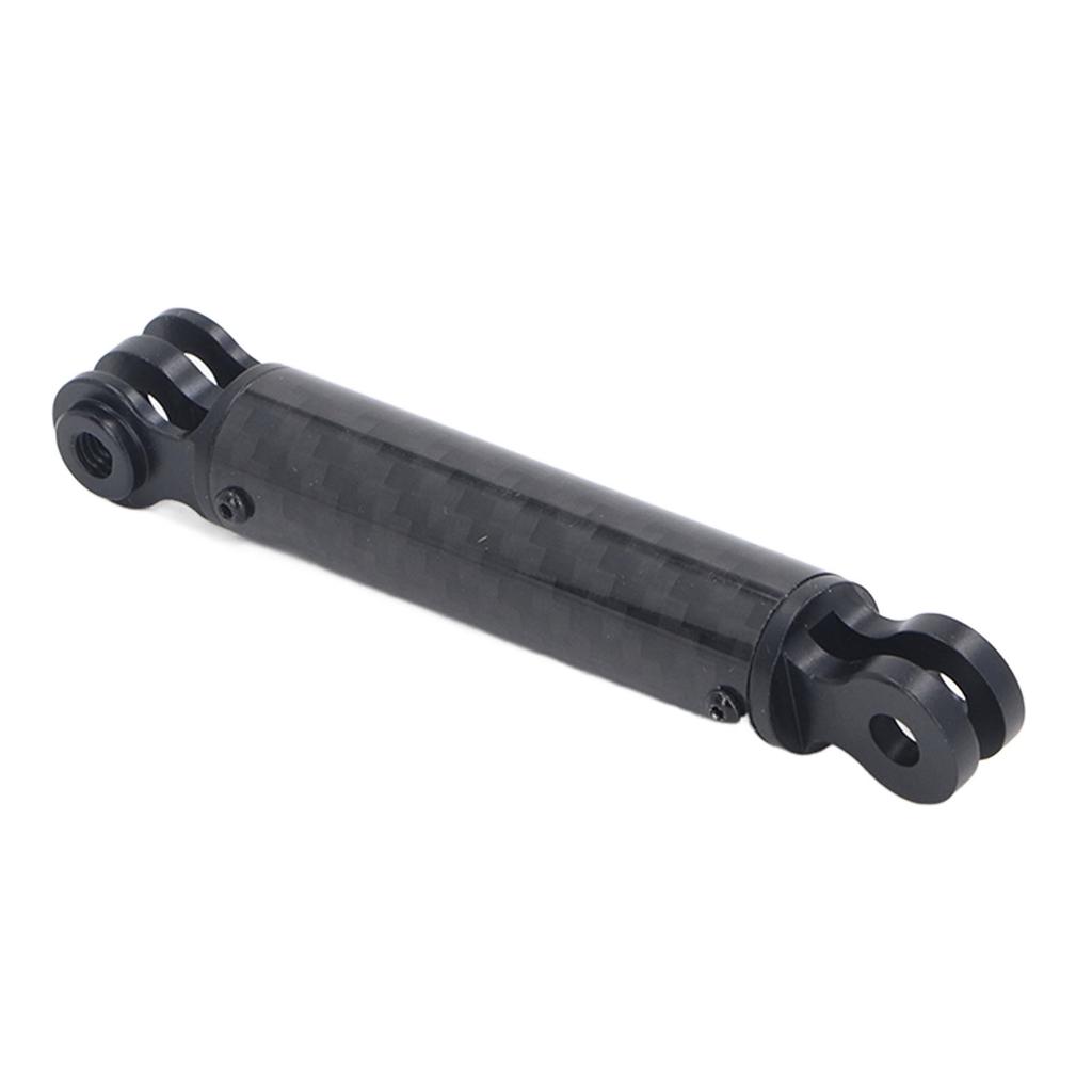 Helmet Mount Extension Pole Carbon Fiber Helmet Stick Extension Arm Mount for Insta360 X3 ONE RS