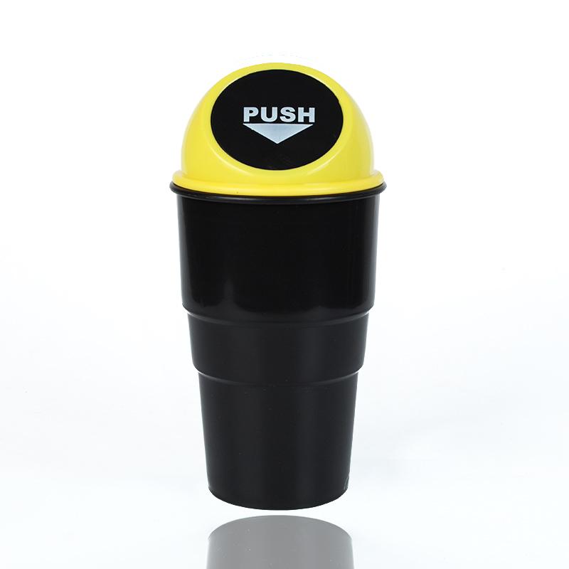 Hippcron Car Trash Garbage Can Auto Trash Dust Case Holder Bin Box Car-styling Yellow Red Blue Black