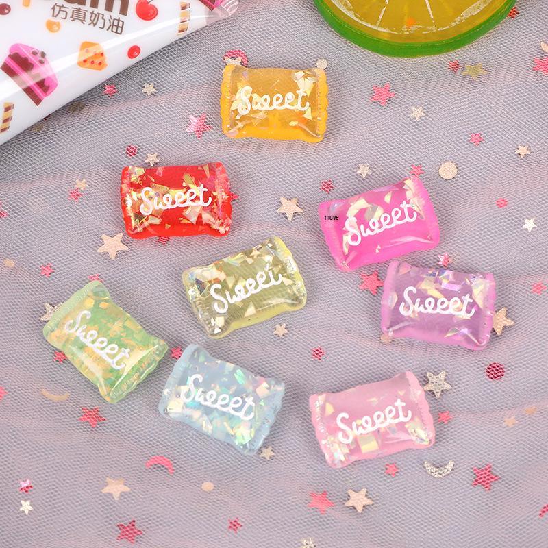 Colorful Glitter Candy Cream Glue for DIY Phone Case, Resin, Hair Clip, Pendant, and Ornament Decorations