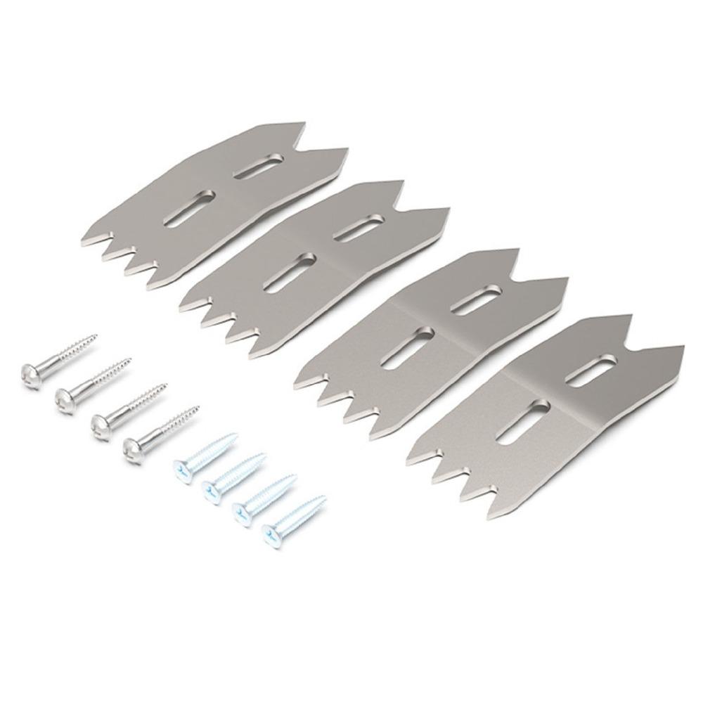 4 Pcs Set for Slab Flattening Mill Slab Clamping Dogs  For Woodworking and Carpentry