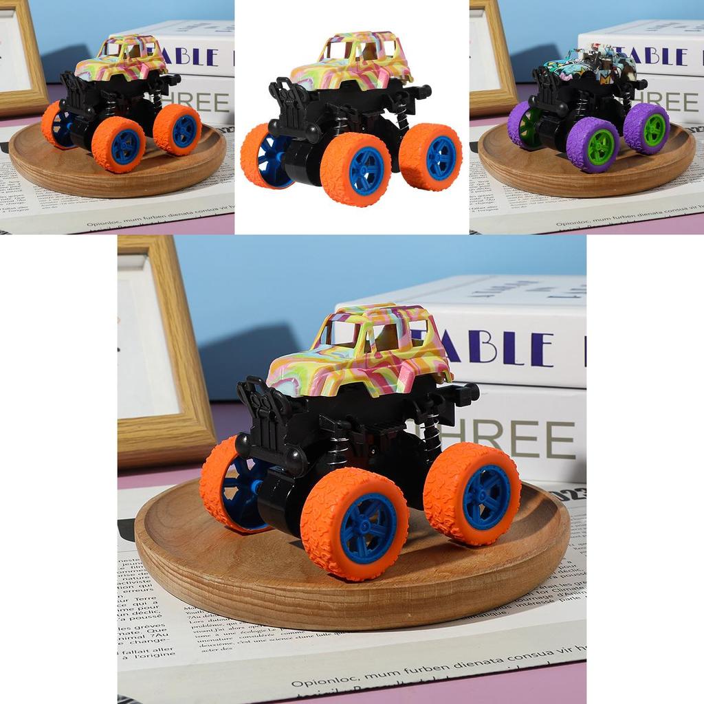 Inertia Offroad Car For Kids Durable Graffiti Kids Toy Vehicle For Boys And Girls