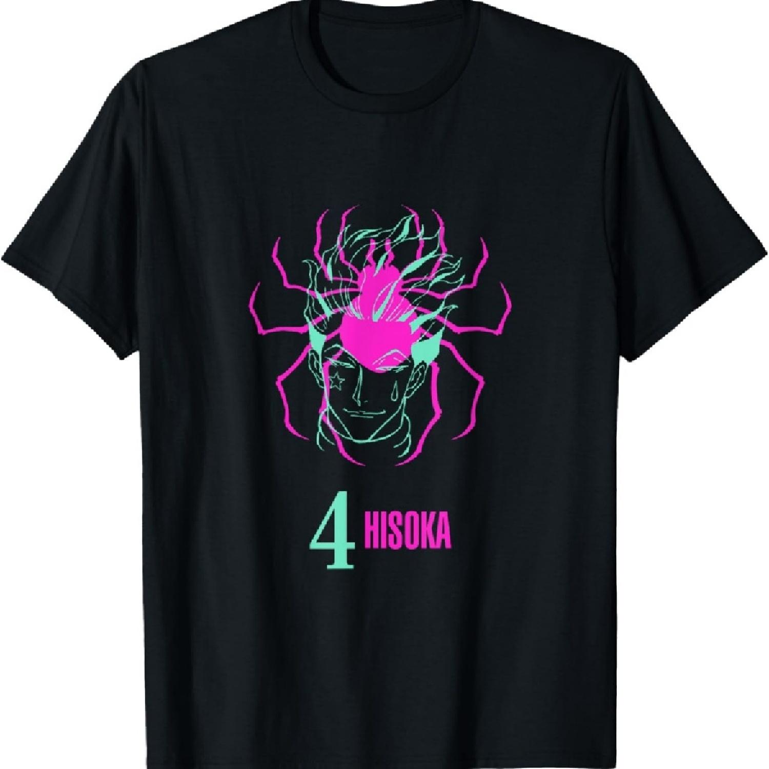 

Hunter X Hunter Phantom Troupe 4 Hisoka T-Shirt XXXXXL чорний