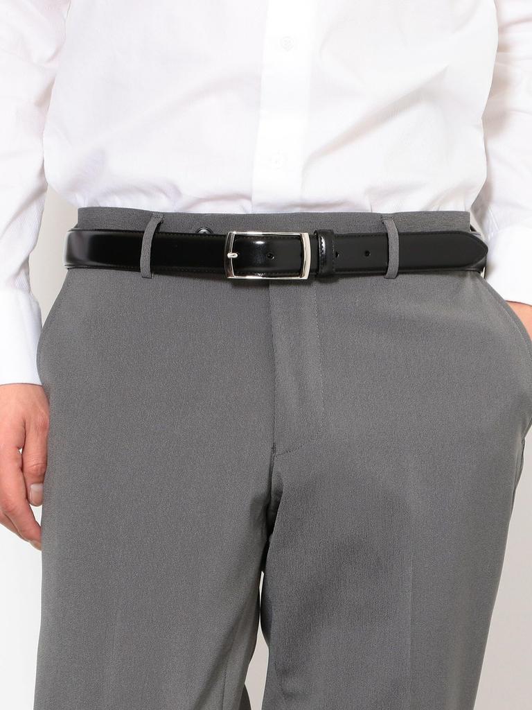 ARROWS GREEN LABEL Square Buckle 2 30 Belt 31416990170 0960 32inch [UNITED RELAXING] BLACK(09)