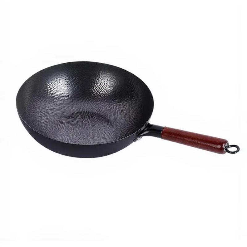 Aibeili Wrought Iron Flat Bottom Wok