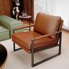 Modern Wrought Iron Sofa Chair - Light Luxury for Living Room or Bedroom