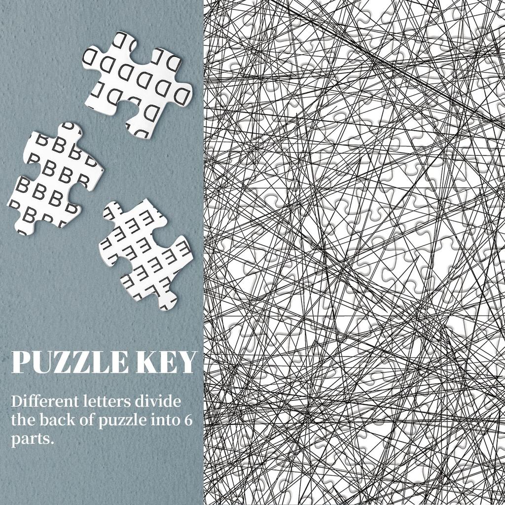 Hard Puzzle for Adults 1000 Pieces Impossibly Difficult Line Puzzle Highly Difficult Puzzle for Adults 1000 Pieces or More