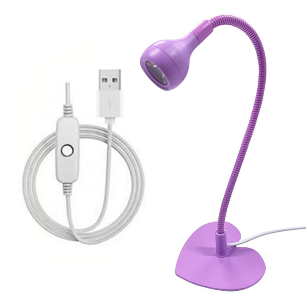 USB Plug In Desktop Nail Light 360 Degree Adjustable Nail Drying Lamp UV LED Nail Lamp Home Use
