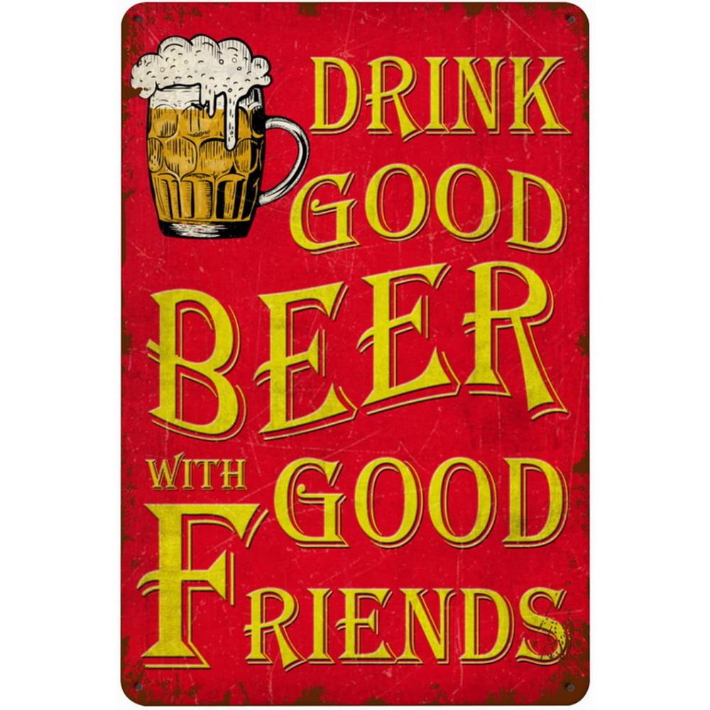 I Beleive in Have Another Beer Metal Tin Signs Posters Plate Wall Decor for  Bars Man Cave Cafe Clubs Retro Posters Plaque