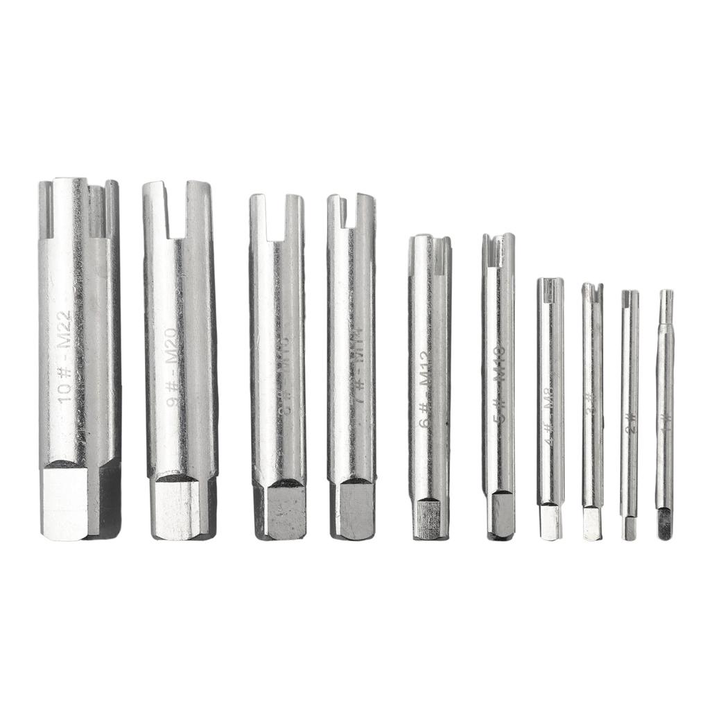 Screw Removal Screw Extractor 10pcs Damaged Screw Remover Demolition Tools Easily Take Out Hand Tools High Quality