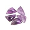2-5 Stück/Los Natürliche Steinkabochonen Unregelmäßig Oval Quadrat Wassertropfenförmig Amethyst-Kabochon Für DIY Ringe Halsketten Zubehör