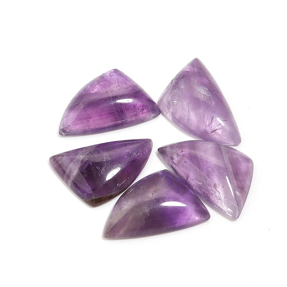 2-5 Stück/Los Natürliche Steinkabochonen Unregelmäßig Oval Quadrat Wassertropfenförmig Amethyst-Kabochon Für DIY Ringe Halsketten Zubehör