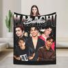 Love Malachi Barton American 2025 Flannel Blanket Warm Soft Bedding Throws for Home Decor Picnic Fluffy Bedspread Sofa Bed Cover