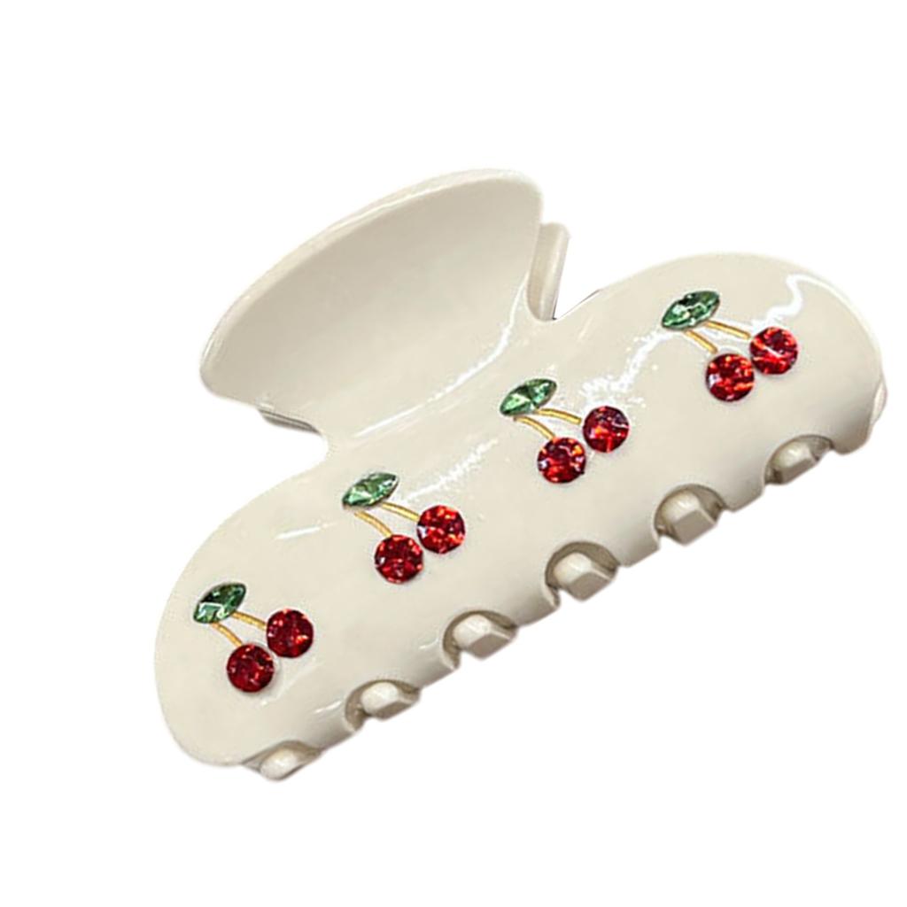 Lovely Cherry Shaped Hair Claw Fashion Hair Accessories Perfect For Women Daily Outings Dates and Evening Parties