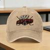 Washed Baseball Cap Off Campus Briar University Hawks Summer Trucker Hat For Unisex Fitted Retro Outdoor Gym Sun Snapback Cap