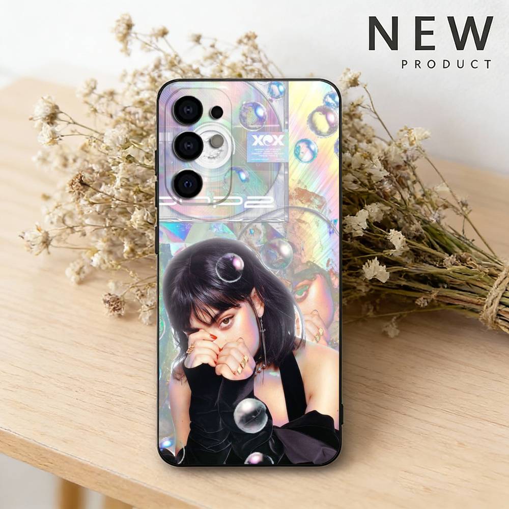 

Singer C-Charli xcx phone Case For Samsung S26,25,24,21,22,23,30,20,Ultra,Plus,Fe,Lite Black Soft Cover Samsung S20ULTRA5G