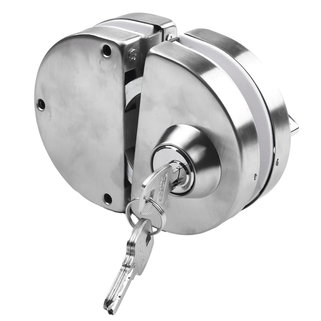 Zamek do drzwi szklanych w ramie ze stali nierdzewnej 304, centralny zamek do drzwi drewnianych ze stali nierdzewnej, zamek hakowy do drzwi przesuwnych pojedynczych i podwójnych