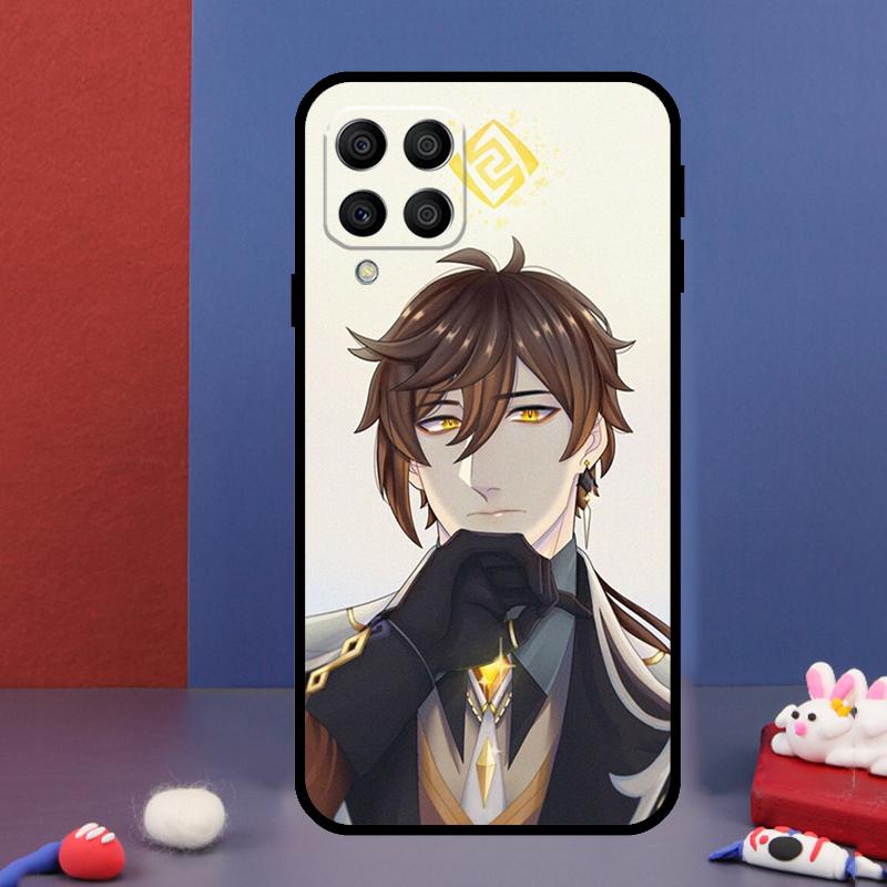 Zhongli Genshin Impact For Samsung Galaxy M12 M13 M33 M23 M53 M15 M55 M31 M51 M14 M34 M54 M20 M32 M52 Phone Case