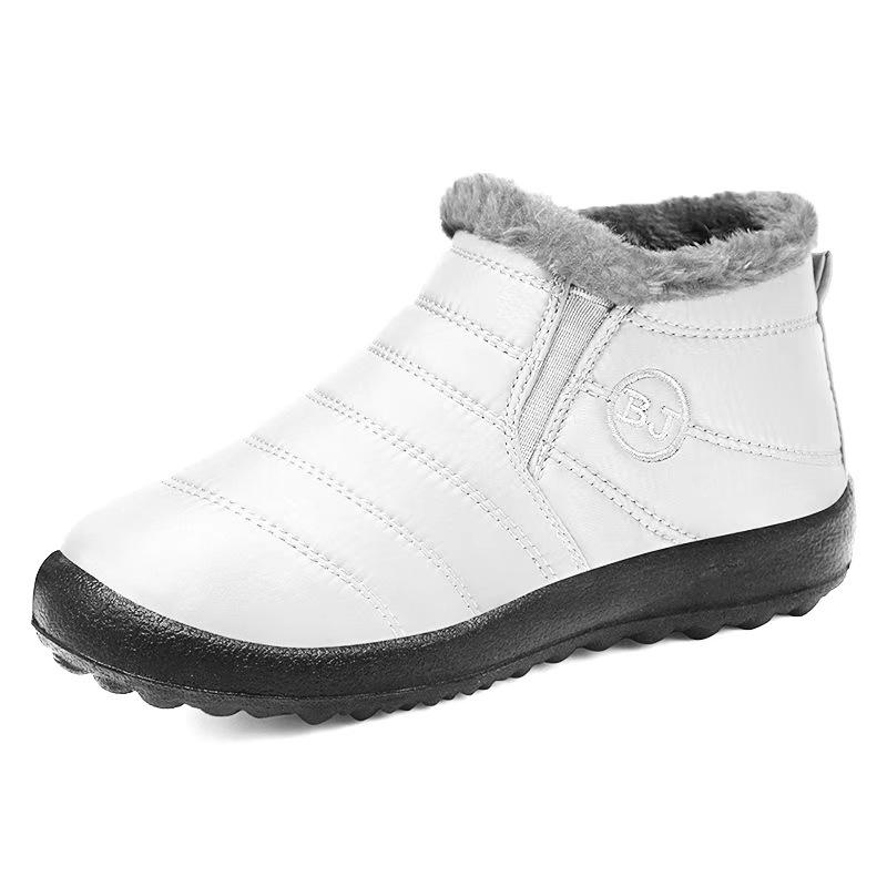 Winter Couple's Snow Boots - Warm, Thickened, Plus Velvet, Casual Walking Shoes