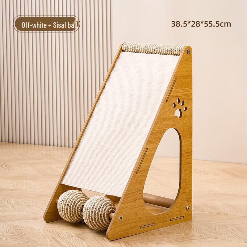 Yun Xiaoshi Vertical Sisal Cat Scratcher & Ball Toy
