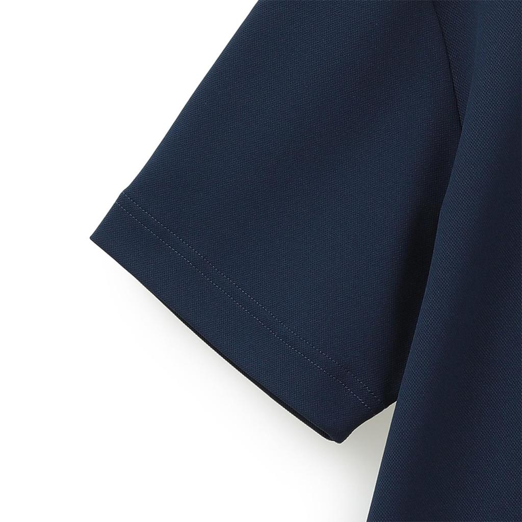 Callaway Short Sleeve Polo Shirt UV for C24134100 Men's (Moisture-Wicking, Quick-Drying, Protection) Golf, 1120_Navy