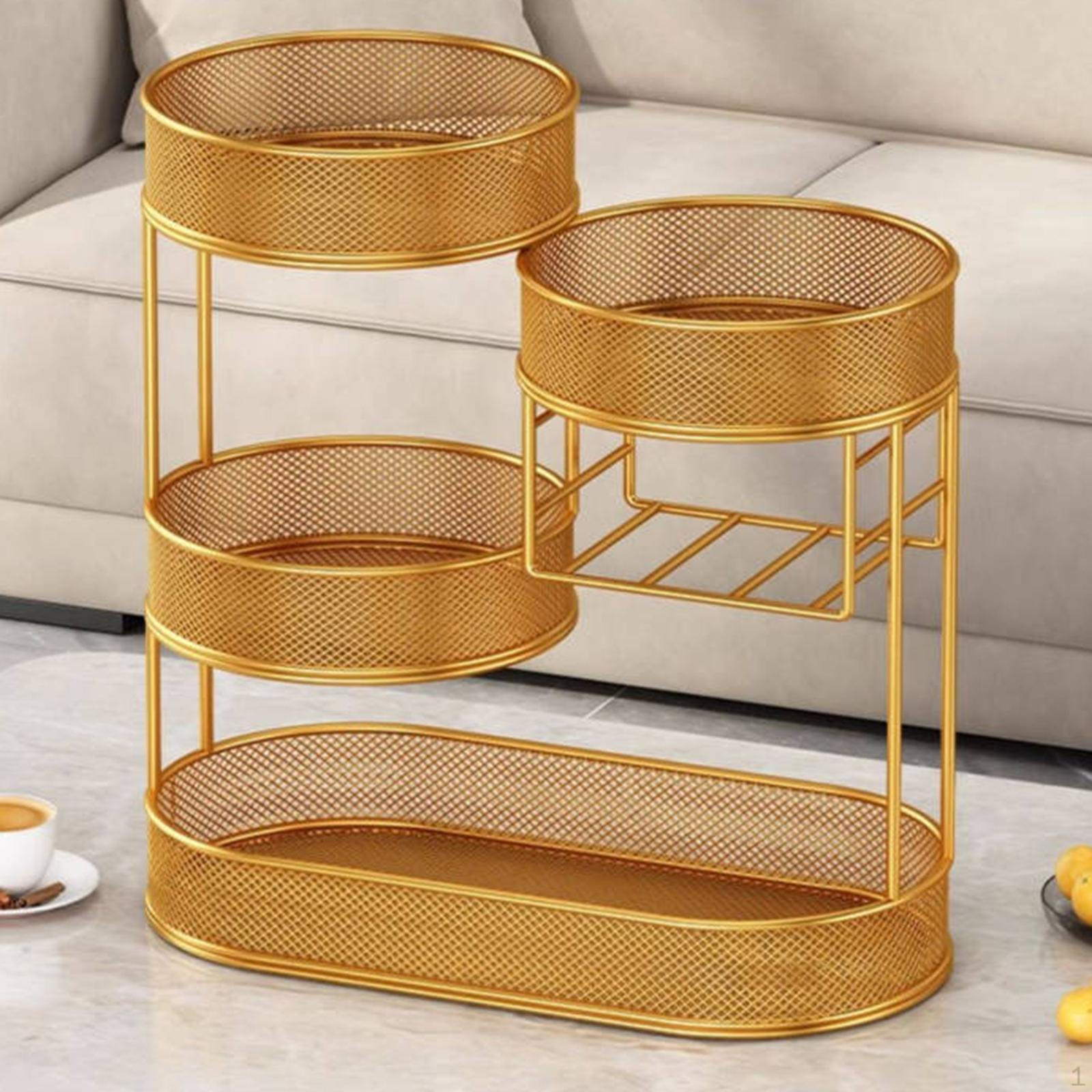 

Подставка для фруктовой корзины, держатель для столешницы на свадьбу, фермерский праздник золотой