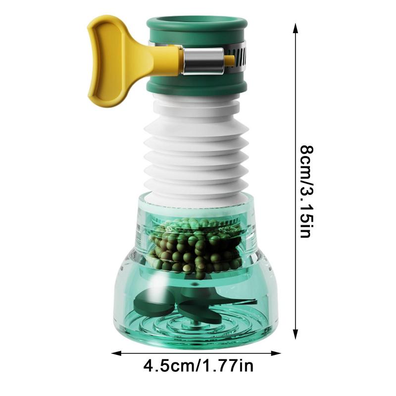 Wasserhahnfilter Spritzwassergeschützt 360 Grad Drehbar Ausziehbarer Wasserhahnverlängerer Universal Küche Maiwanshi Filter Wasserreiniger