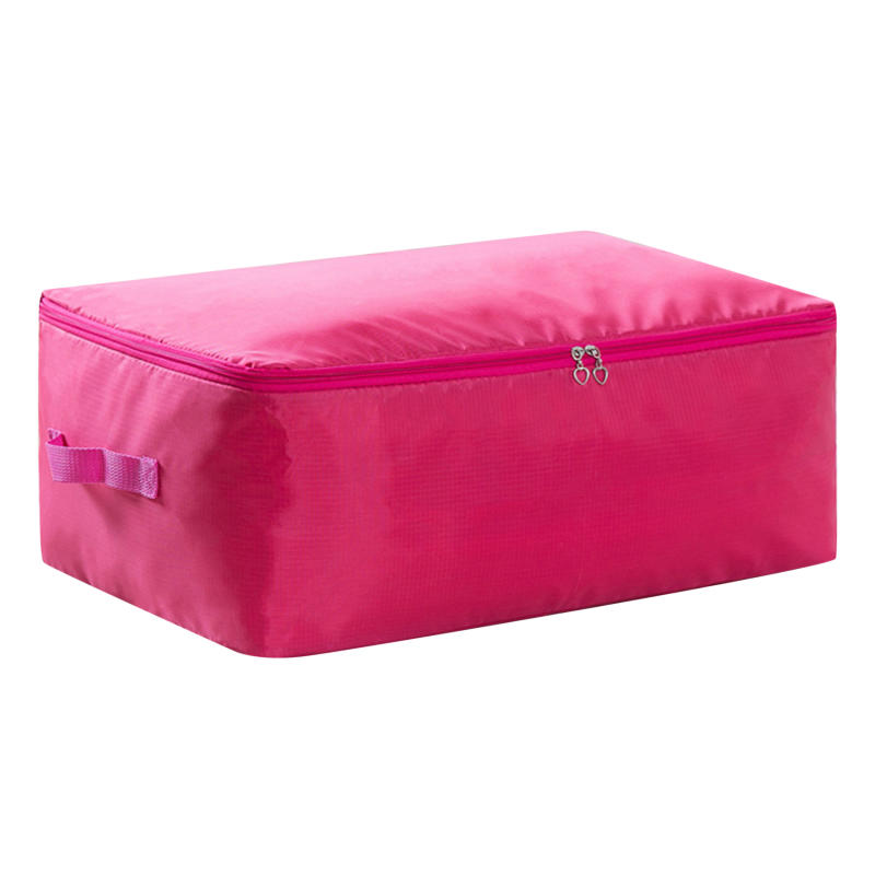 Large Capacity Comforter Storage Bags with Zipper Moistureproof Space Saver Luggage Clothing Moving Bag for Kindergarten