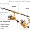 Fishing Rod and Reel Combos 1.8m-2.7m Fishing Rod with 13+1BB Fishing Reel for Carp Fishing Tools