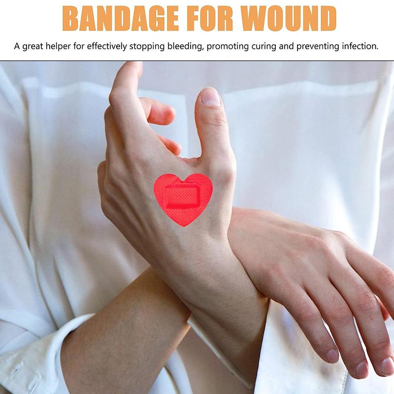 

20Pcs/Box Hydrocolloid Dressing Heart Shaped Bandage Self-Adhesive Wound Patches