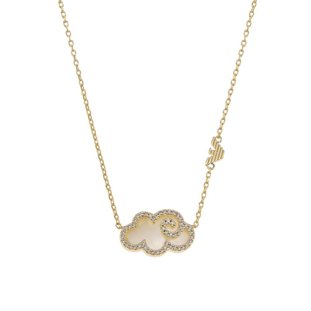 Armani Egs3060710 Cloud Pendant Necklace