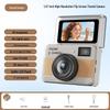 Retro Flip Screen Mini Camera for Students - Portable HD Photo & Video Recorder with Lanyard