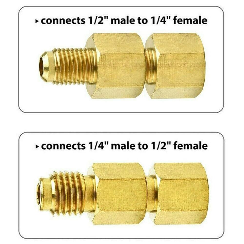 Brand New Adapter 1/4 Female Flare Accessories Brass