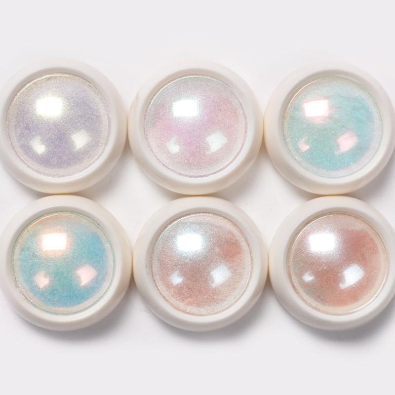 Mirror Chrome Nail Powder Metallic Holographic Chrome Nail Powder Mirror Nail Chrome Powder for Manicure Nail Art Decors