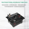 100W Desktop Saw Set Multi Functional Table Saw Mini Desktop Saw Cutter Electric Cutting Machine 16mm Cutting Depth Table Saw