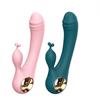 Weiblicher Dildo Kaninchenvibrator 10-Gang-Sexspielzeug für Frauen Vaginal-Anal-Massagegerät G-Punkt-Klitoris-Stimulation Masturbation Erwachsener 18