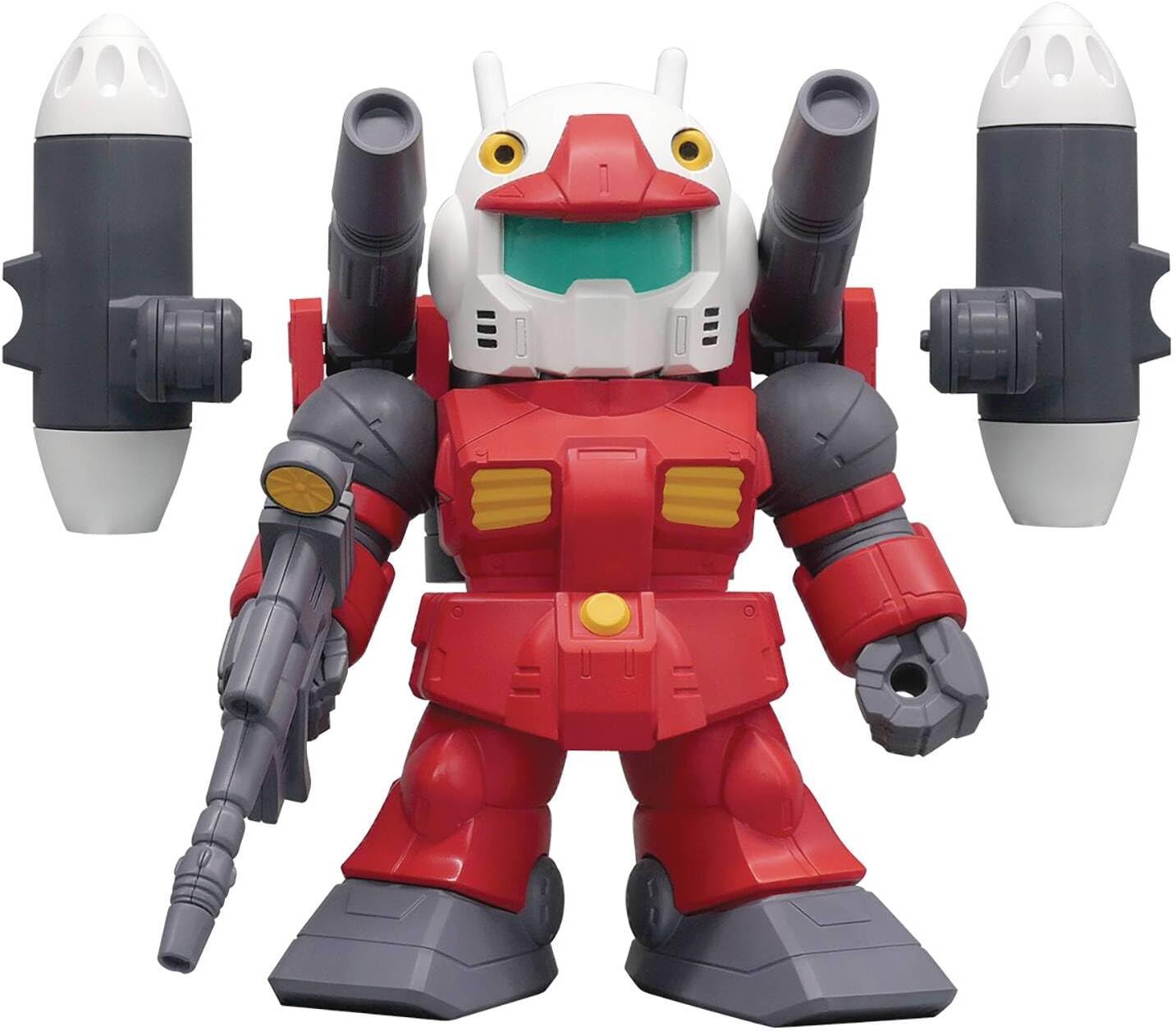 

Легкое хобби Мобильный костюм Гандам: RX-77-2 Guncannon Jumbo Super Deformed Sofubi представляет эксклюзивную 8-дюймовую фигурку