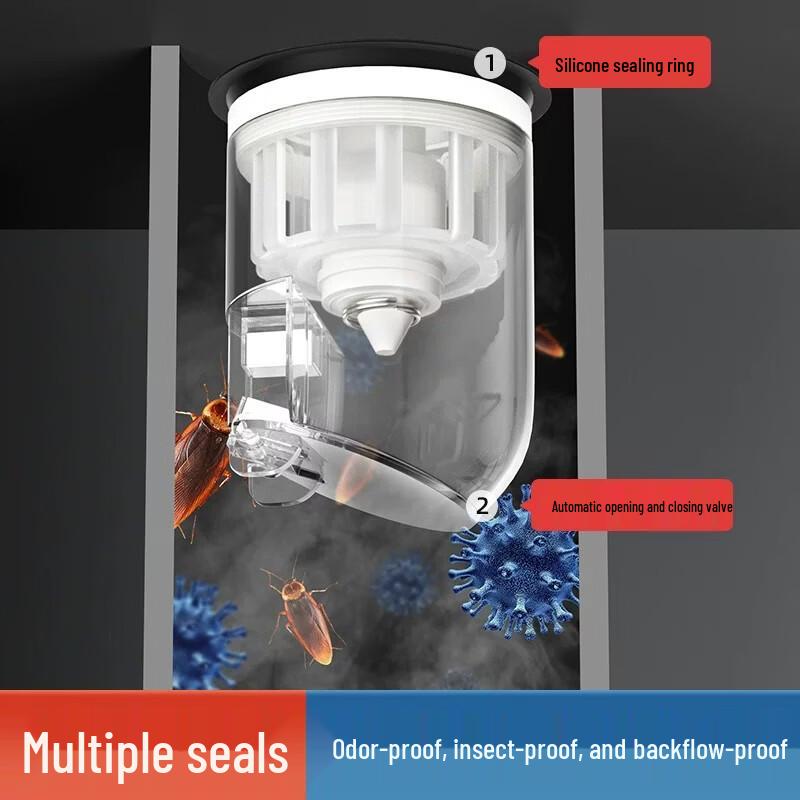 Universal Anti-Odor Pop-up Basin Drain Stopper