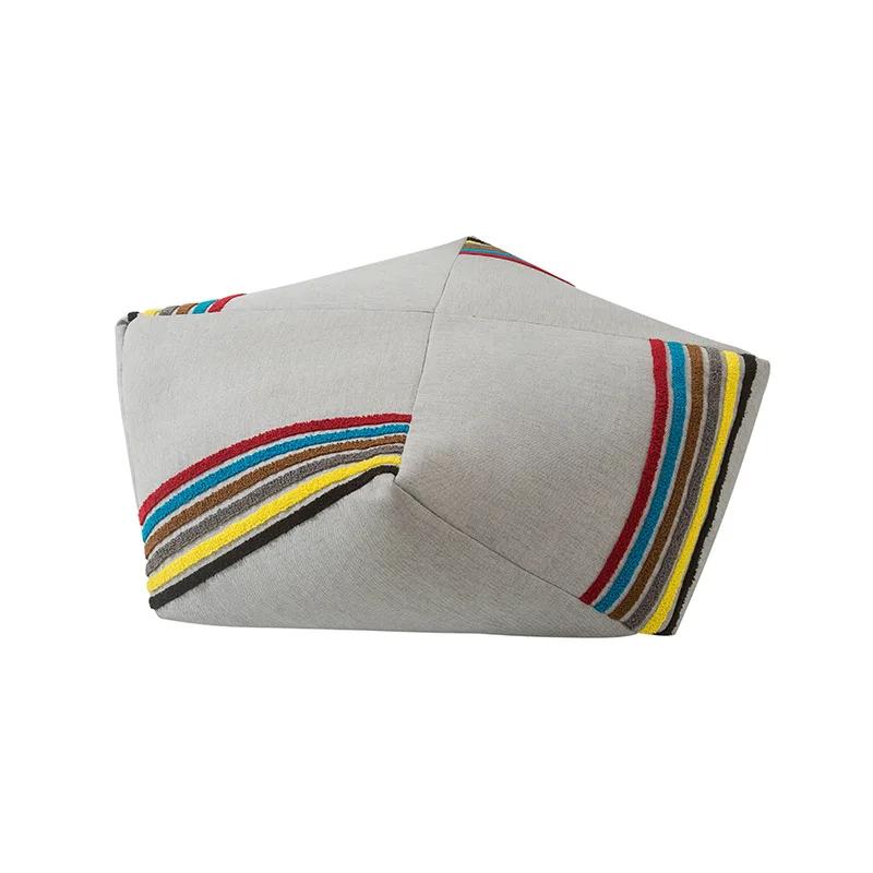 

Современный домашний декор, чехол для подушки из хлопка и льна, японский ленивый диван, пуф для ног, вышитый татами, подушка для йоги и медитации, футон No Fillings