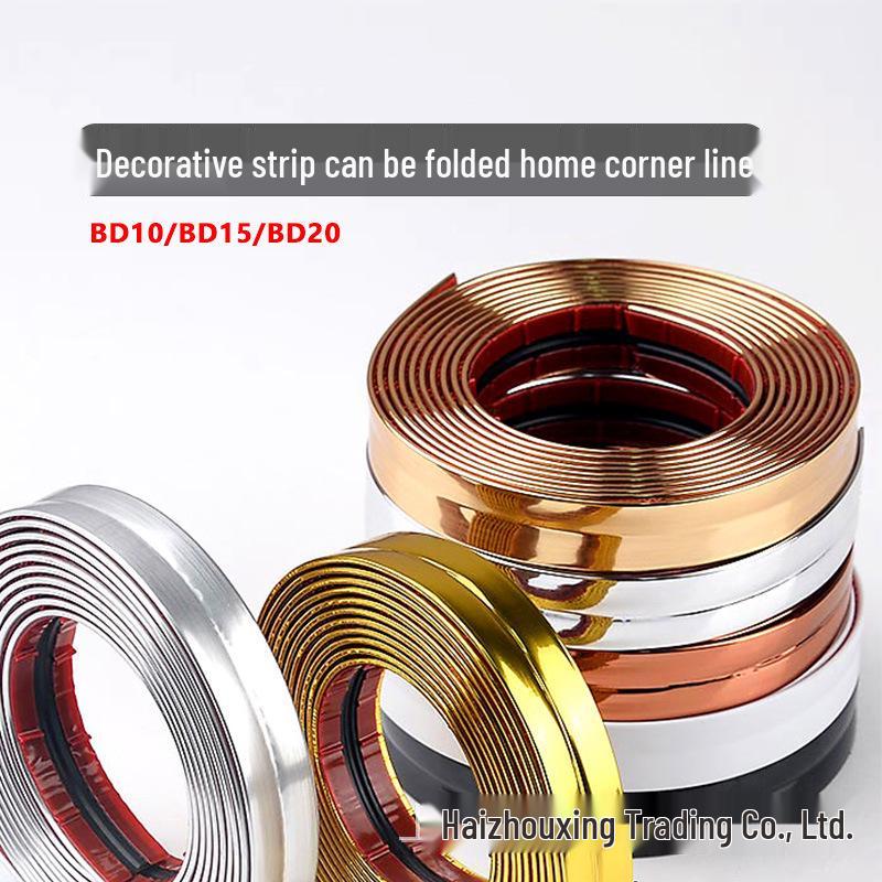 Self-Adhesive Corner Trim & Sealing Strip for Walls, Tiles, Doors & Windows - Waterproof & Anti-Collision