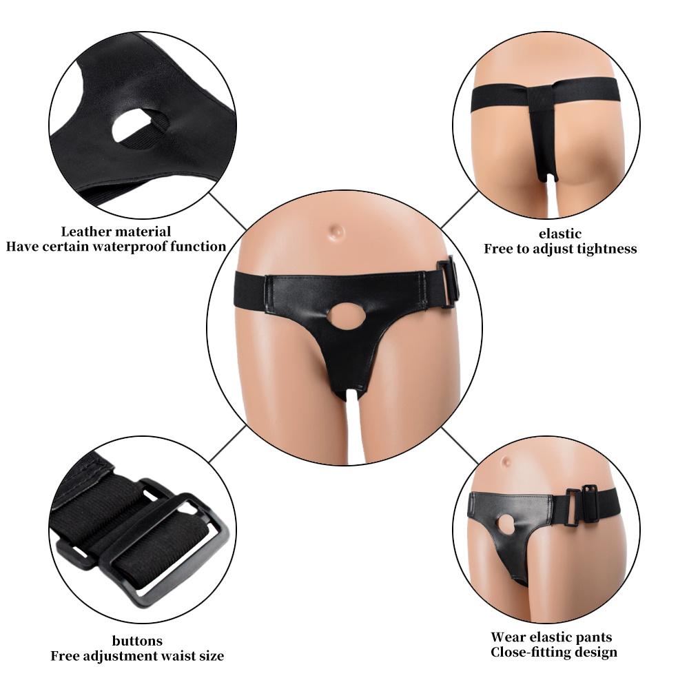 Strap On Wearable Dildo Pants Adult Toy  Femdom Pegging  Penis for Anal Plug Fisting Chastity BDSM Realistic Dildo