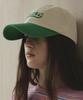 Seutyudioaenpaleukeu Parc Color Block Ball Cap_Green