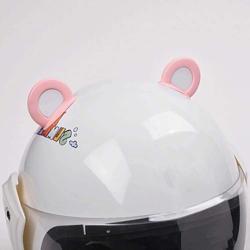 Adhesive Motocross Helmet Decoration Motorcycle Helmet Helmet Accessories Bear Ears Helmet Sticker
