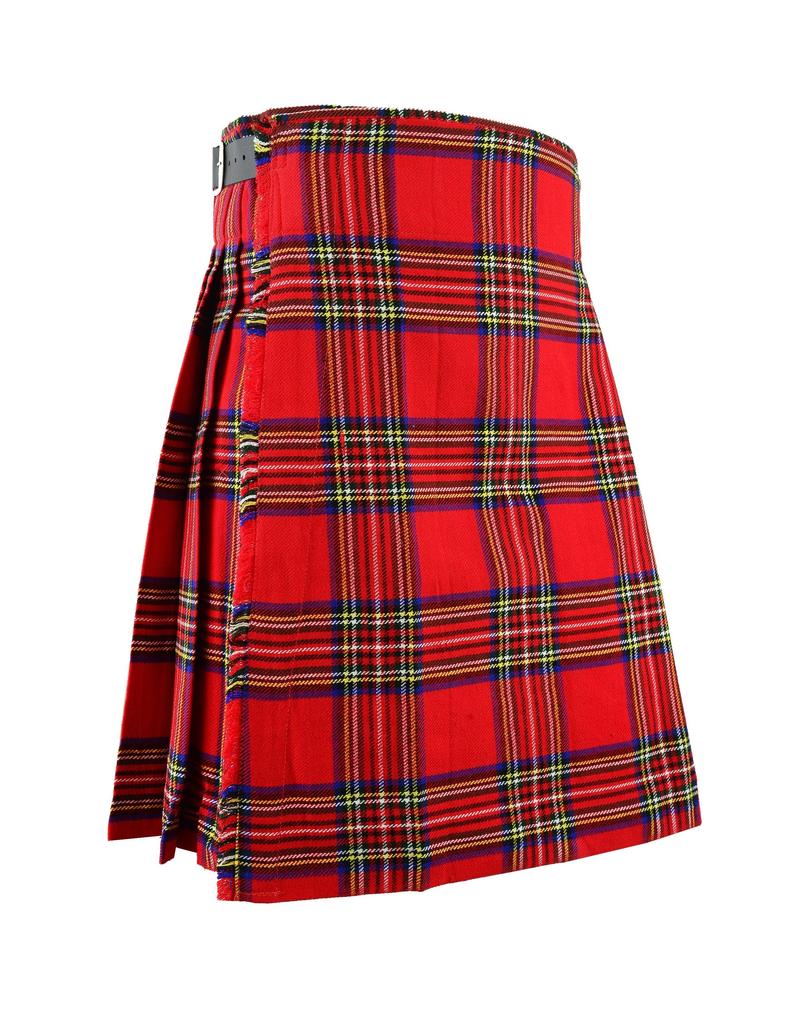 Męski szkocki kilt Royal Stewart Tartan Tradycyjny strój górski Impreza Ślub