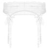 Mens Sheer Lace Suspenders Elastic Waist Garter Belt Sissy Sleepwear Accessories Stocking Holders