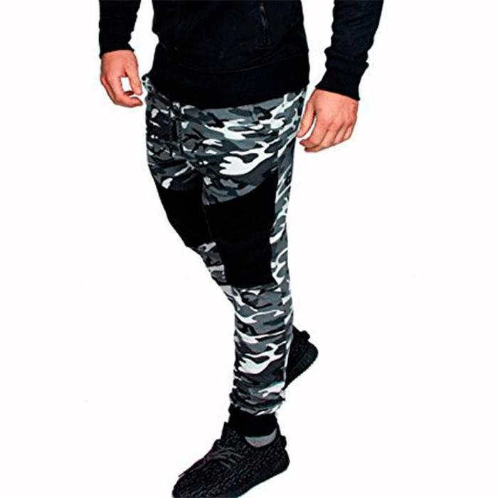 Buy Men Camo Cargo Sports Sweatpants 