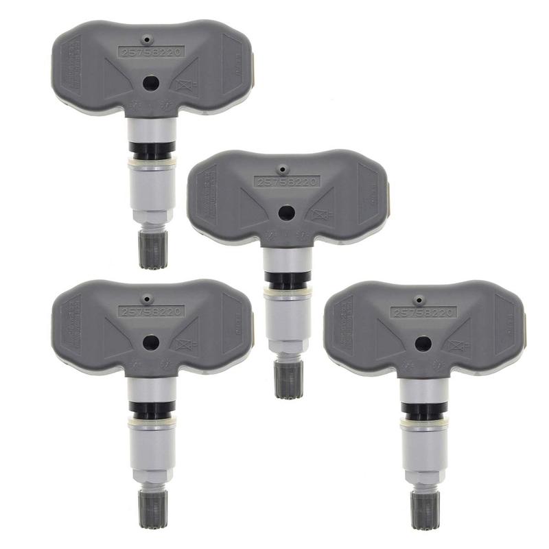 4 Stück 25758220 TPMS Reifendrucksensor 315 MHz für Chevy Corvette C5 C6 2005-2009 Cadillac STS XLR