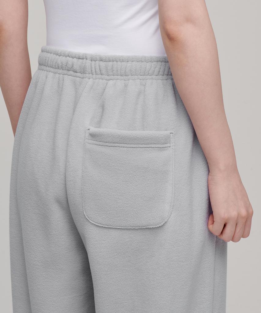 MUSINSA STANDARD WOMAN Women'S Polar Fleece Variable Lounge Sweatpants [Light Grey]