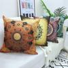Indian Datura Cushion Cover Linen Pillow Cover Decoration Home Decoration Living Room Bedroom Sofa Car